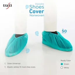 Shoes Cover Shoes Cover Nonwoven Hijau